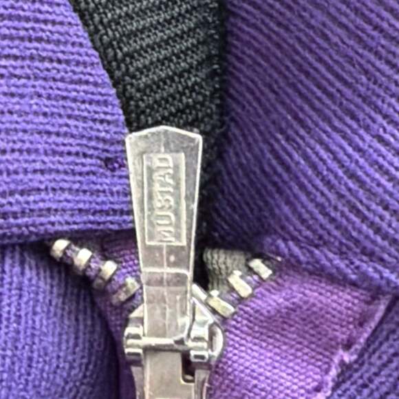 Vintage Mehren of Norway Ski Pants – 1950s/60s Olympic Supplier – Purple Wool - Picture 8 of 8